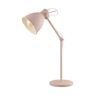 Eglo Priddy Pastel 1-light Pastel Apricot Desk Lamp - Pastel Apricot