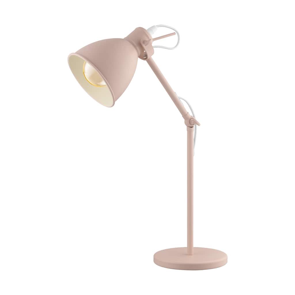 Eglo Priddy Pastel 1-light Pastel Apricot Desk Lamp - Pastel Apricot
