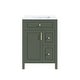 preview thumbnail 19 of 37, 24-Inch Bathroom Vanity with Ceramic Sink - 24" x 18" x 34"