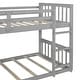 preview thumbnail 14 of 26, Twin Bunk Bed with Ladder and Solid Wood Frame, 250lb Capacity, No Box Spring Needed