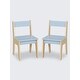preview thumbnail 5 of 8, Table and 2 Chair Set with Paper Roll Holder - Greenguard Gold Certified