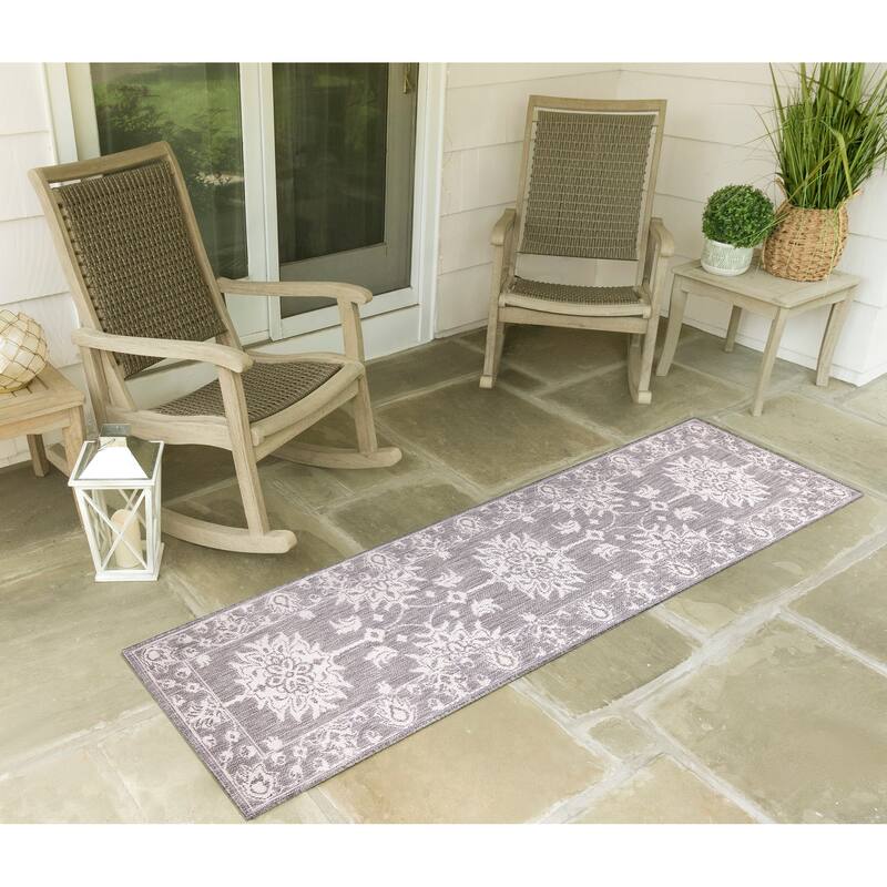 Liora Manne Malibu Kashan Indoor/Outdoor Rug