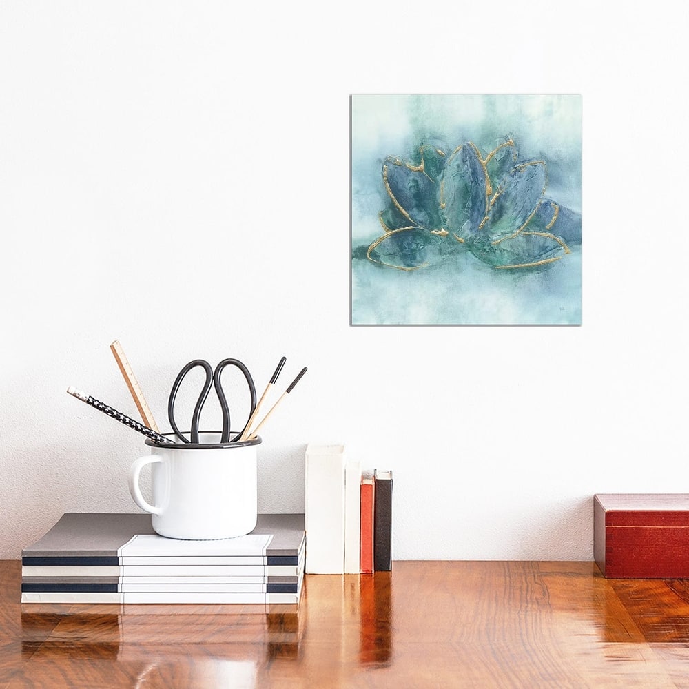 iCanvas "Buddha Lotus" by Chris Paschke Canvas Print