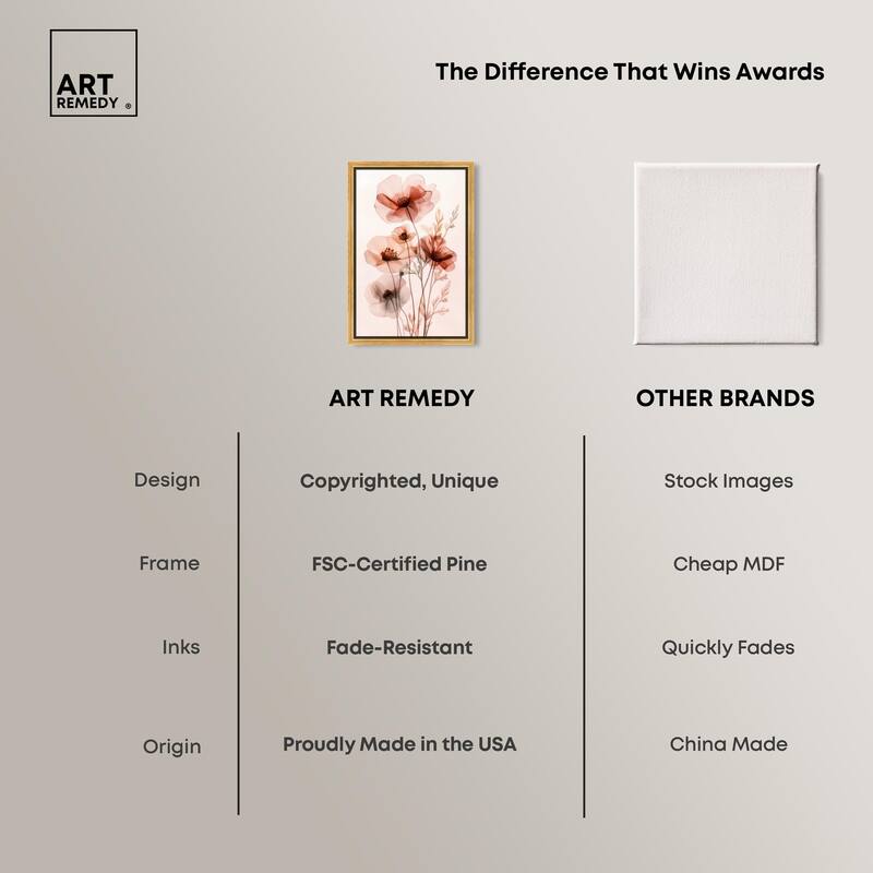 Petal Dye I Canvas by Art Remedy