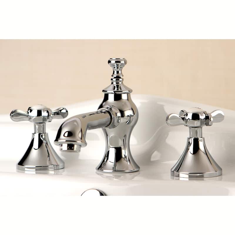 Essex 8 in. Widespread Bathroom Faucet - Polished Chrome