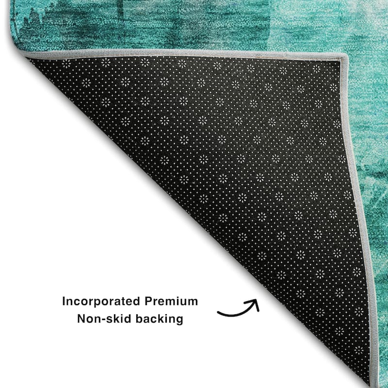 Premium Washable Super Soft Abstract Nature Mayfield Rug