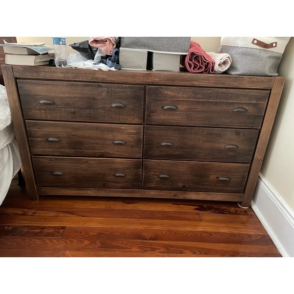 Montauk dresser rustic walnut Outlet