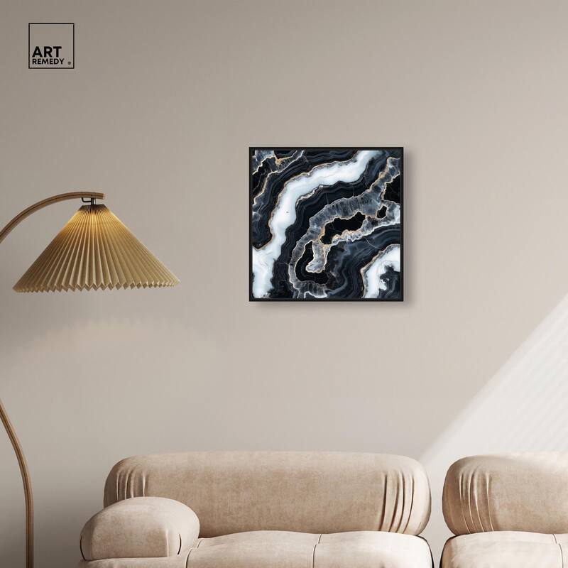 Aureate Ash Canvas by Art Remedy