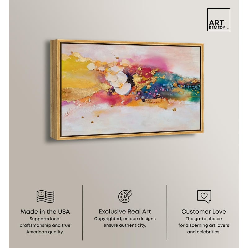 Explosive Rhythm I Canvas by Art Remedy
