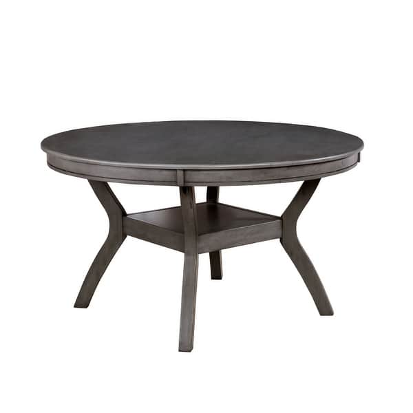 Furniture Of America Sine Transitional 54 Inch Round Dining Table Overstock 19998656
