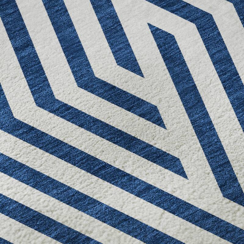 Premium Washable Super Soft Contemporary Geo Mayfield Rug