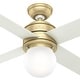 preview thumbnail 7 of 23, Hunter 44" Hepburn Ceiling Fan with LED Light Kit and Wall Control, Vintage, Transitional, Contemporary