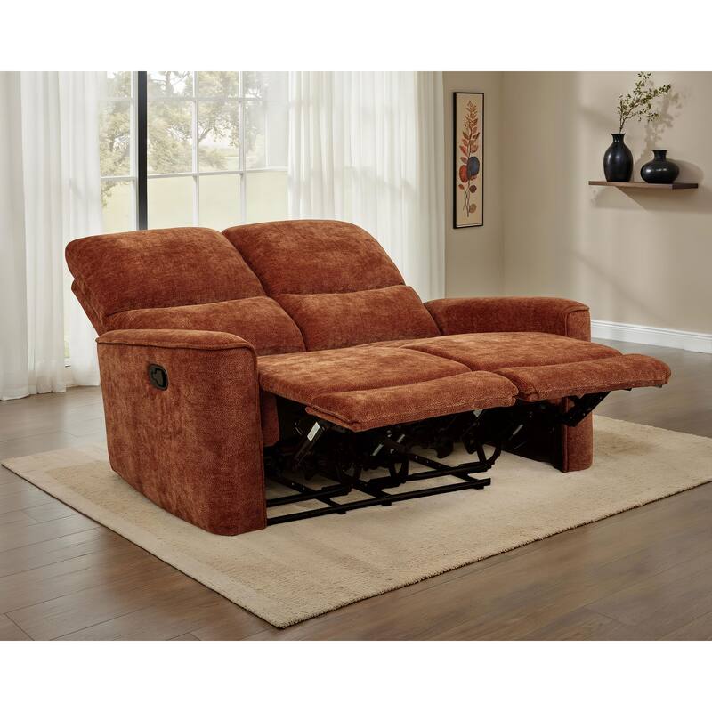 Navarro Chenille Upholstered Reclining Loveseat