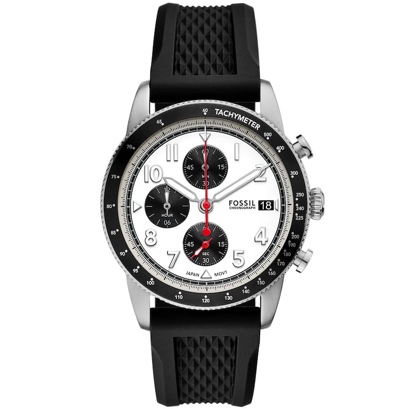 Fossil Men's Sport Tourer White Dial Watch - FS6087 - 6 (36)