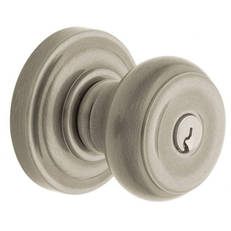 Baldwin Colonial Style Single Cylinder Keyed Entry Door Knob Set with