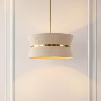 SAFAVIEH Lighting Georgine Contemporary Glam 4-Light Chandelier (LED Bulbs Included) - 24 In. W x 24 In. D x 18 In. H