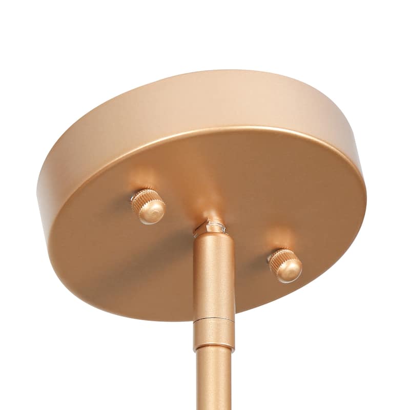 Modern Farmhouse Mini 1-light Kitchen Islands Pendant Light with Cone Frosted Glass Shade - D 7.9'' x H 70.9''
