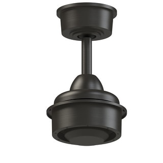 Fanimation Wrap Custom Indoor/Outdoor Smart Ceiling Fan DC Motor with Remote - Dark Bronze