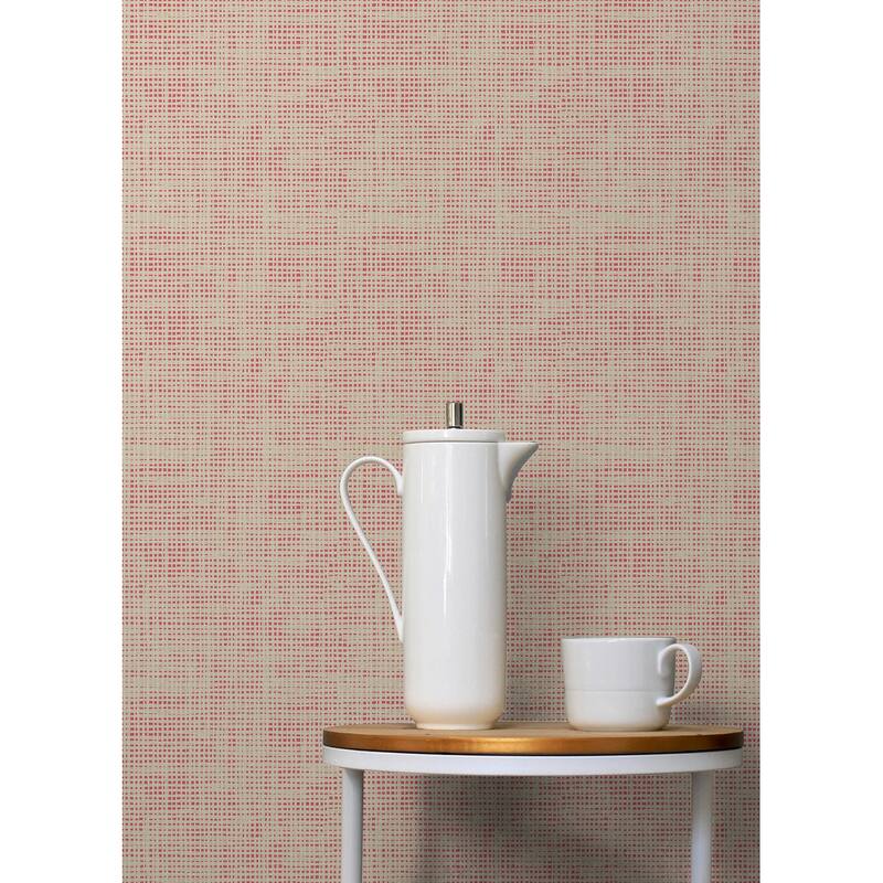 Nolan Pink Peel and Stick Wallpaper