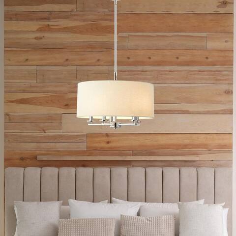 KAWOTI 5-Light Adjustable Drum Pendant Light