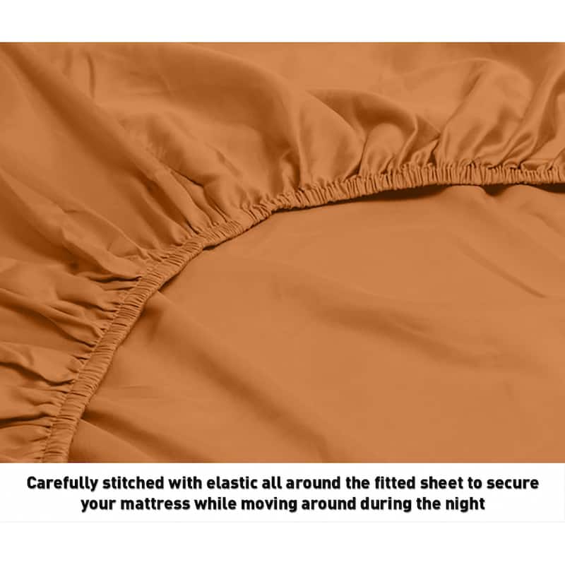 Home Sweet Home Dream Stripe 600TC Egyptian Cotton Bed Sheet Set