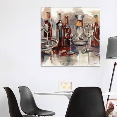 iCanvas "Wine Selections" by Heather A. French-Roussia Canvas Print