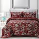 Velvet Printed Oversized Quilt Set