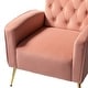 preview thumbnail 29 of 134, Danita Upholstered Accent Chair with Tufted Back,Set of 2