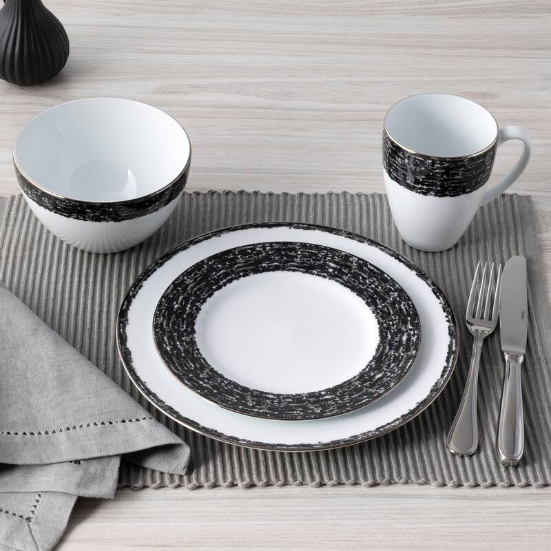 Noritake Rill Set Of 4 Cereals, 6", 29 oz.