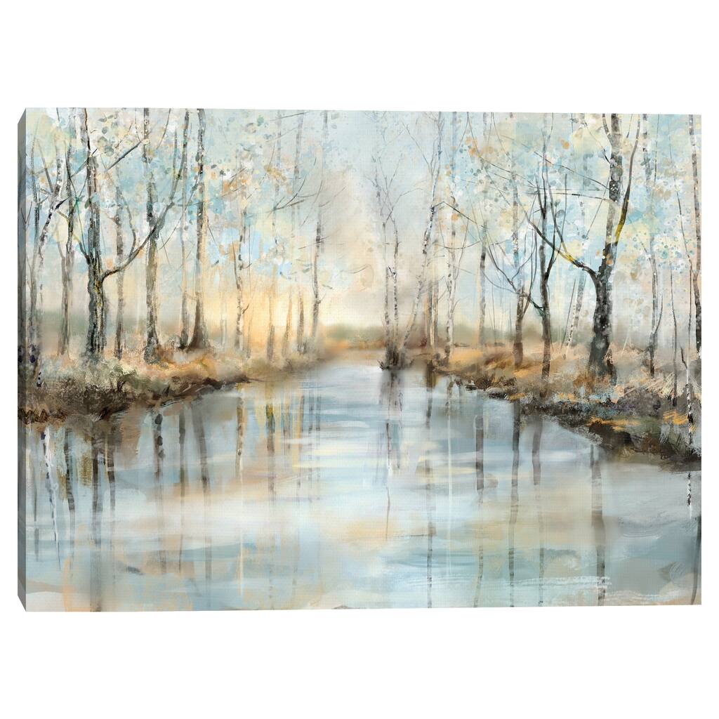 Calm Reflections II by Studio Arts Canvas Art Print