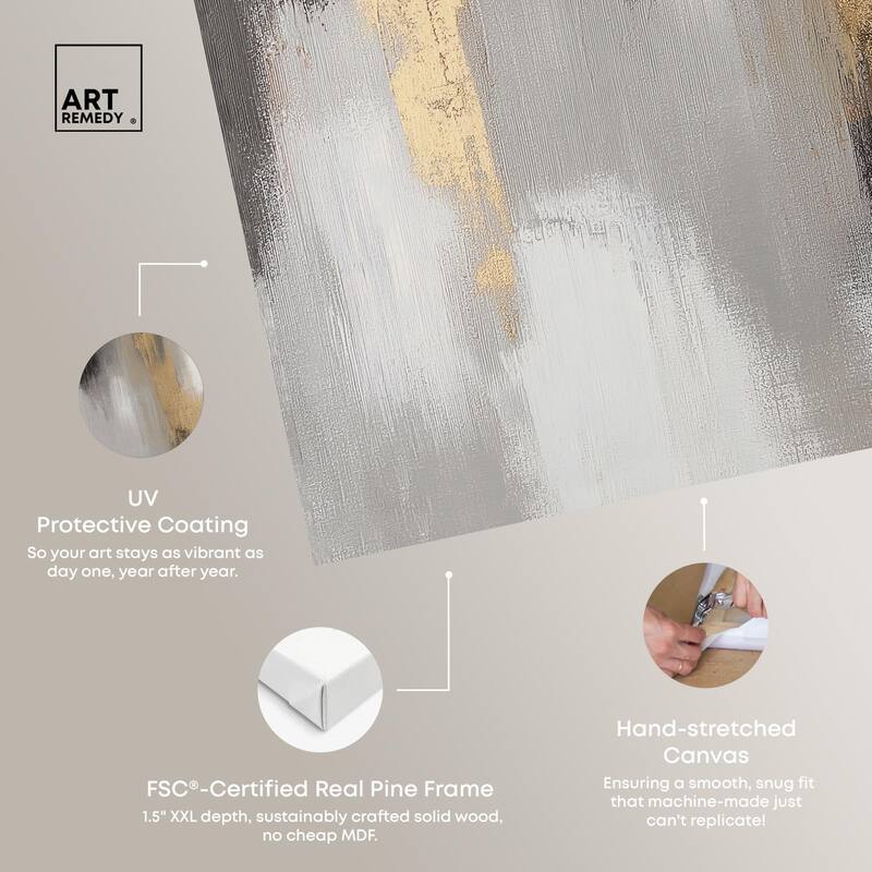 Gleaming Abyss I Canvas by Art Remedy, Gallery Wrapped