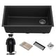 preview thumbnail 21 of 122, KRAUS Bellucci Workstation Undermount Granite Composite Kitchen Sink