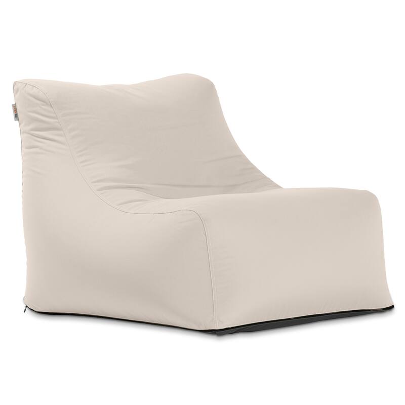 Jaxx Ponce Outdoor Bean Bag Chair - Weather Resistant Patio and Poolside Lounge Seating