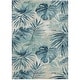 preview thumbnail 17 of 50, Machine Washable Indoor/ Outdoor Coastal Palm Chantille Rug