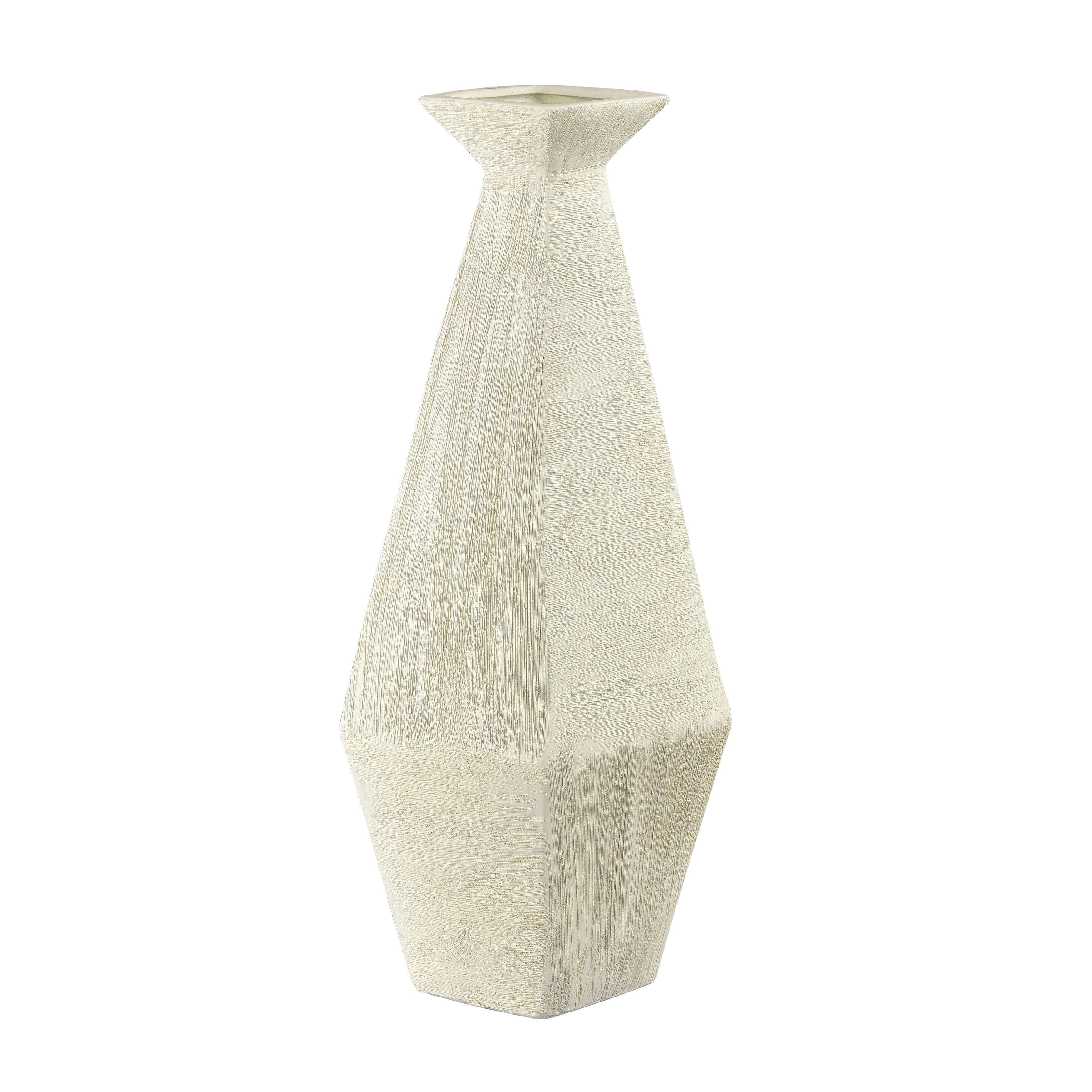 Elk Home Tripp Beige Earthenware 4.75 Inch Wide Vase