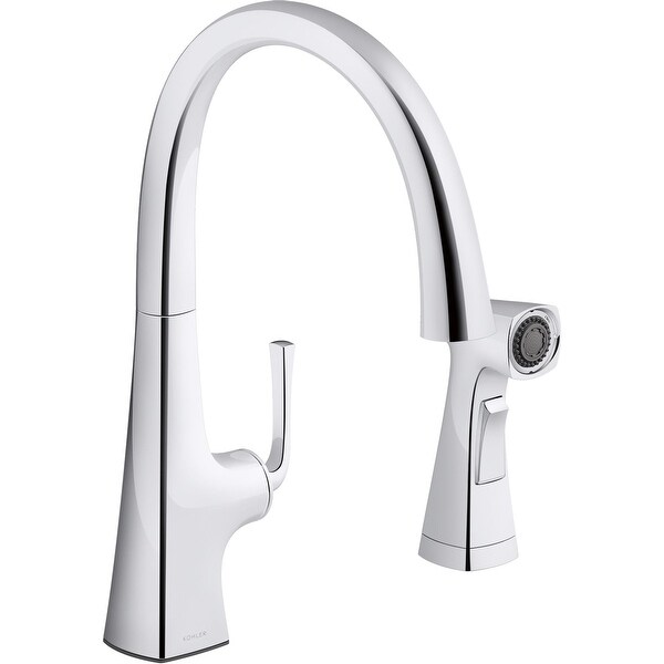 Kohler K22064 Graze 1.5 GPM Single Hole Kitchen Faucet Overstock