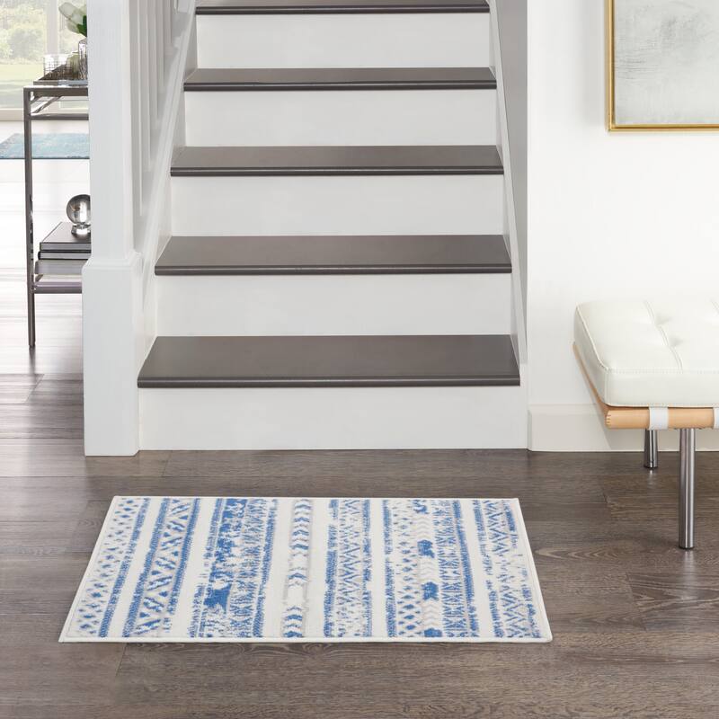 Nourison Whimsicle Vintage Boho Geometric Area Rug