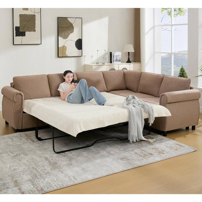 2 in 1 Pull Out Couch Bed