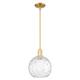Option Clear Water Glass / Satin Gold