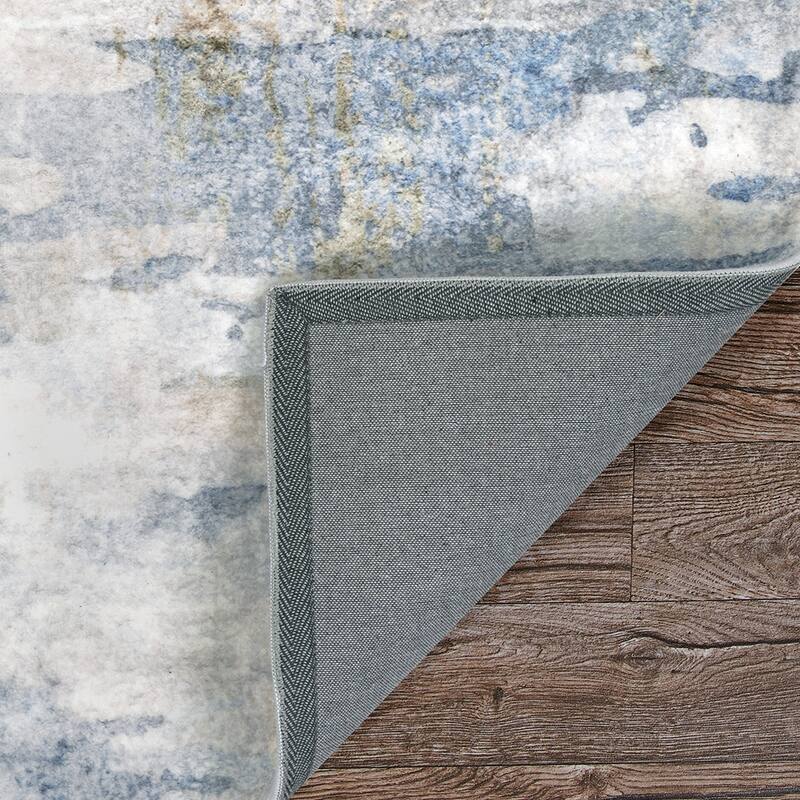 Gabriel Daydream Blue- Ivory Area Rug