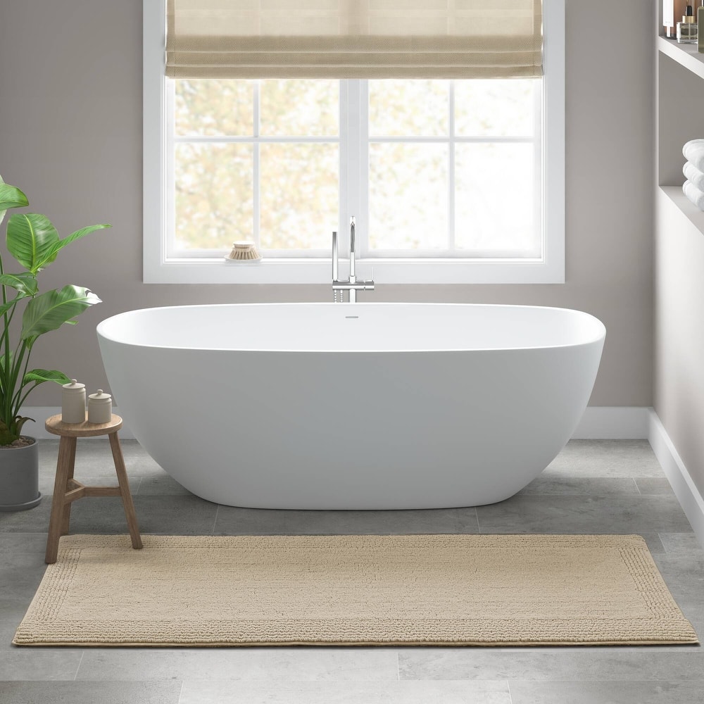 Madison Park Signature Splendor 100-percent Cotton Tufted 3000 GSM Reversible Bath Rug