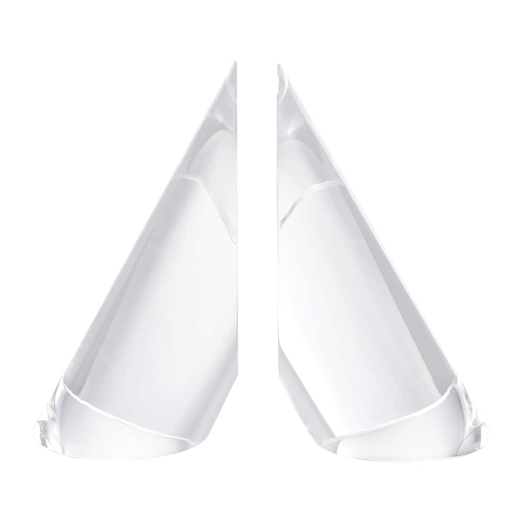 Atlas Chilling Set of 2 Crystal Bookends - Set of 2