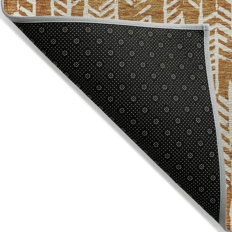 HomeRoots Tribal Transitional Rectangle Outdoor Rug