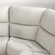 preview thumbnail 3 of 2, Furniture of America Jorwyn Beige Fabric 6-Seater Reclining Sectional Sofa with Cup Holders