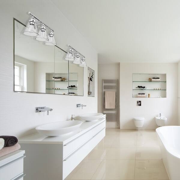 Shop Globe Electric 51234 Parker Bathroom Vanity Set 3 Light