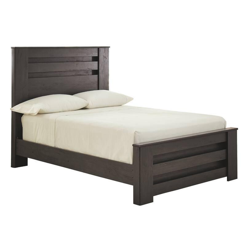 Brinxton Black Panel Bed