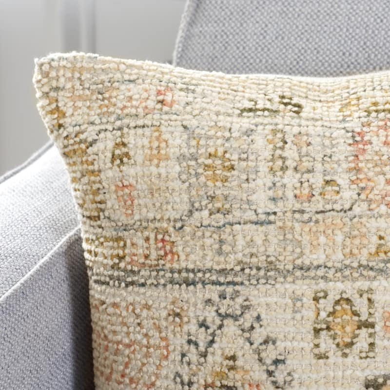 SAFAVIEH Home Elysa 18-inch Gold Decorative Pillow