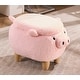 preview thumbnail 2 of 8, Home 2 Office Animal Kids Pig Storage Ottoman