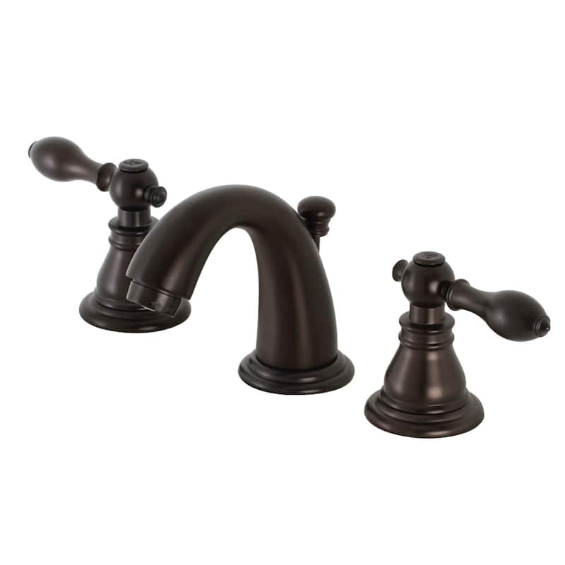 Kingston Brass American Classic Deck Mount Widespread Bathroom Faucet - Oil Rubbed Bronze