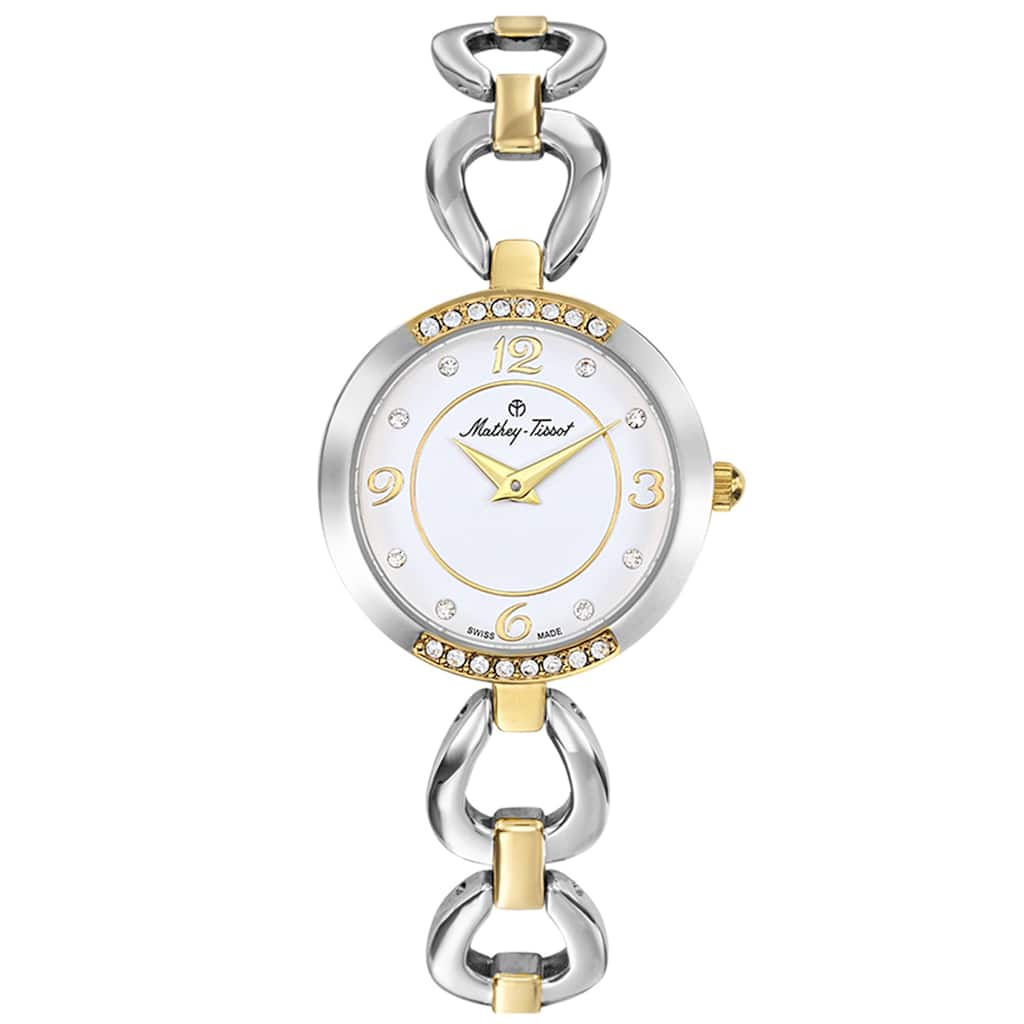 Mathey Tissot Women's Fleury 1496 White Dial Watch - D1496BYI - 6 (36)